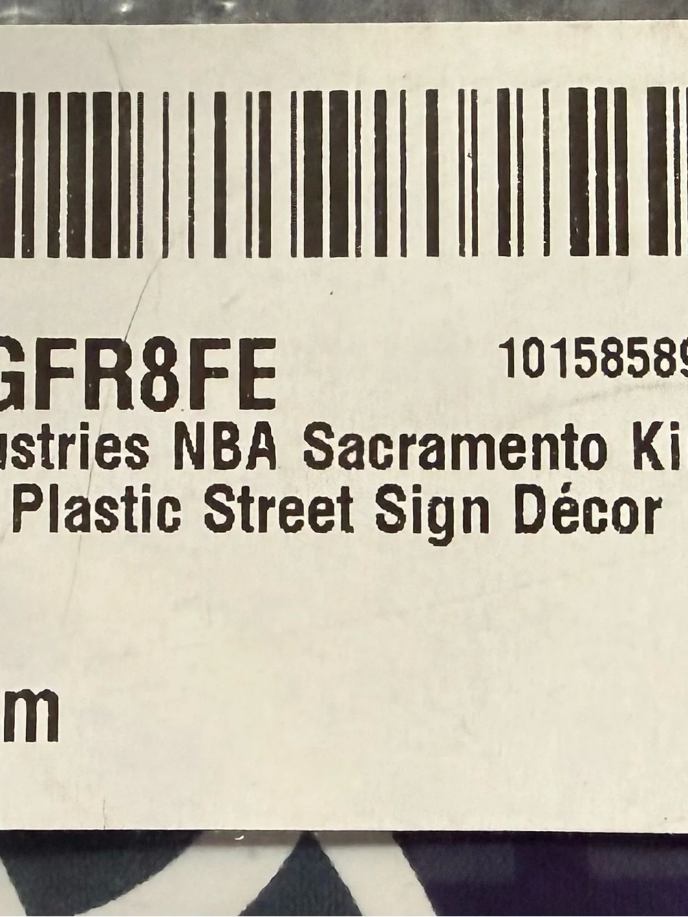Sacramento Kings NBA Street Sign - Purple & White